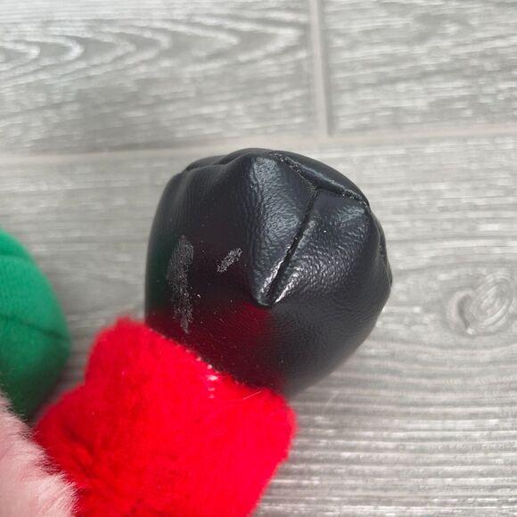 Vintage 1980s Fun Farm Santa Claus Plush Stuffed Christmas Holiday Toy Rare - Picture 11 of 12